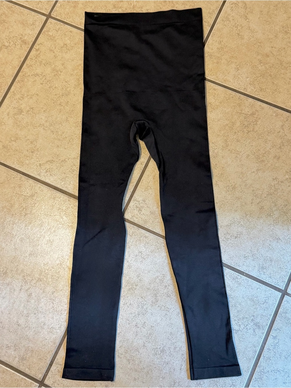 Shapermint Black High-Waist Kids Leggings